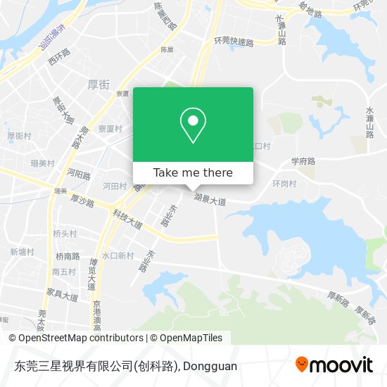 东莞三星视界有限公司(创科路) map