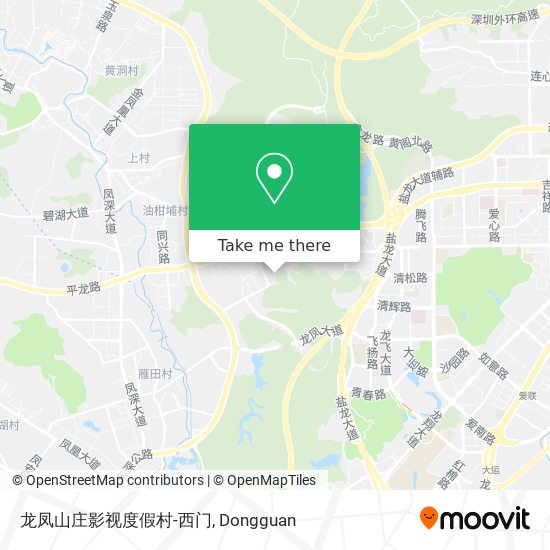 龙凤山庄影视度假村-西门 map