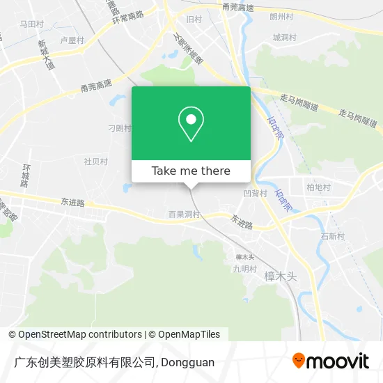 广东创美塑胶原料有限公司 map