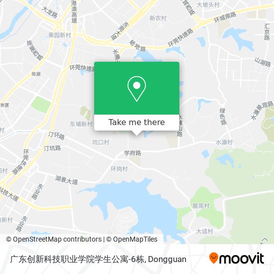 广东创新科技职业学院学生公寓-6栋 map