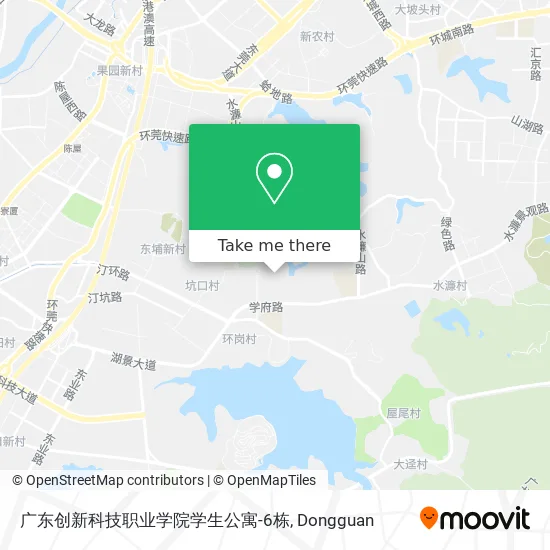 广东创新科技职业学院学生公寓-6栋 map