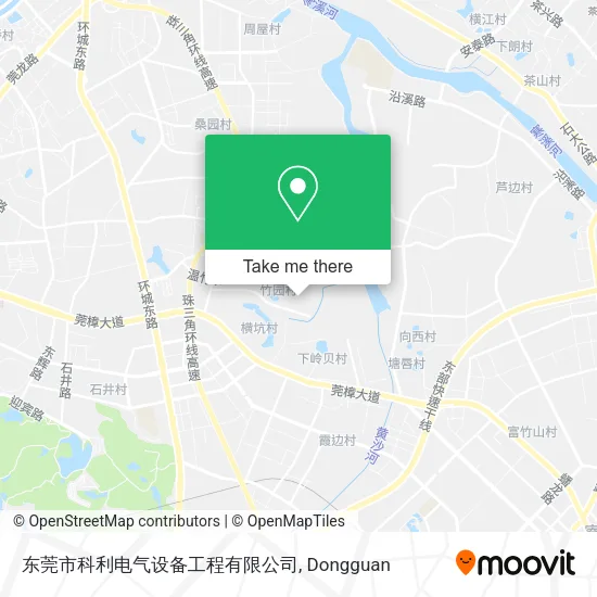 东莞市科利电气设备工程有限公司 map