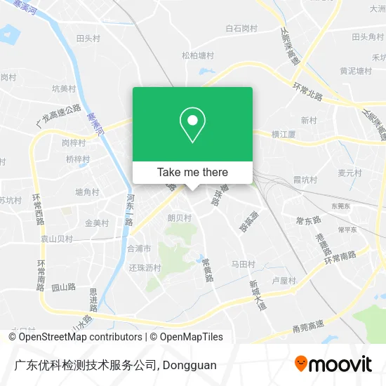 广东优科检测技术服务公司 map