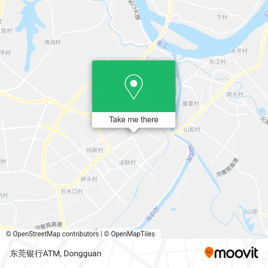 东莞银行ATM map