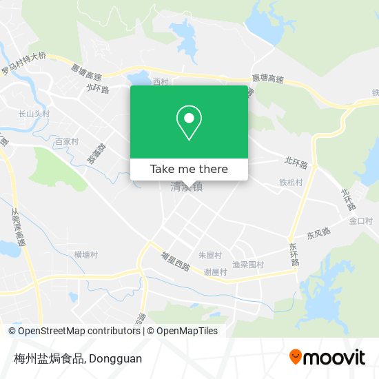 梅州盐焗食品 map