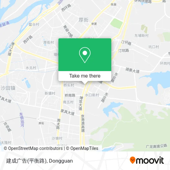 建成广告(平衡路) map