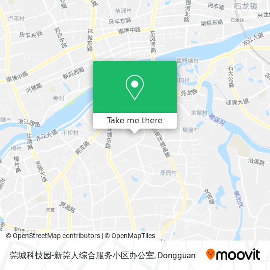 莞城科技园-新莞人综合服务小区办公室 map