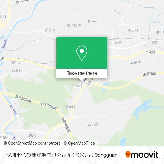 深圳市弘硕新能源有限公司东莞分公司 map
