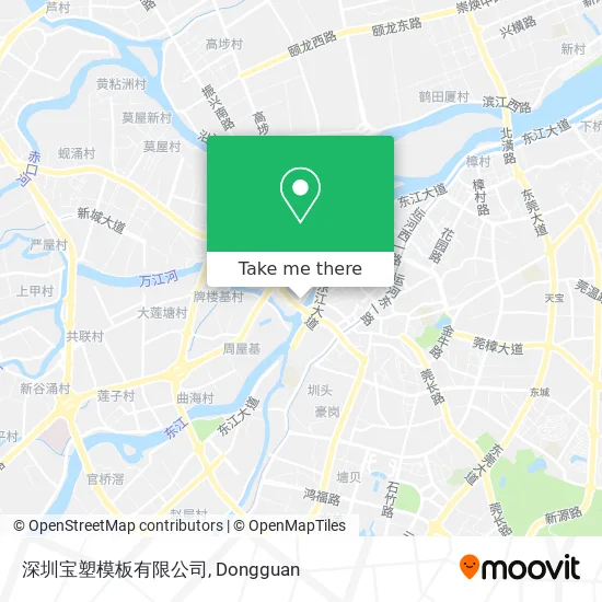 深圳宝塑模板有限公司 map