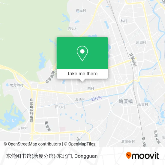 东莞图书馆(塘厦分馆)-东北门 map