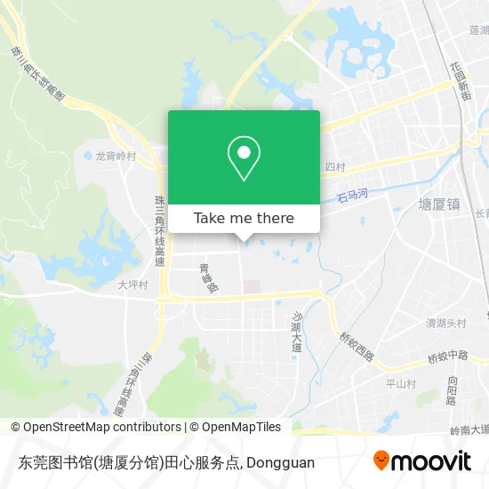 东莞图书馆(塘厦分馆)田心服务点 map