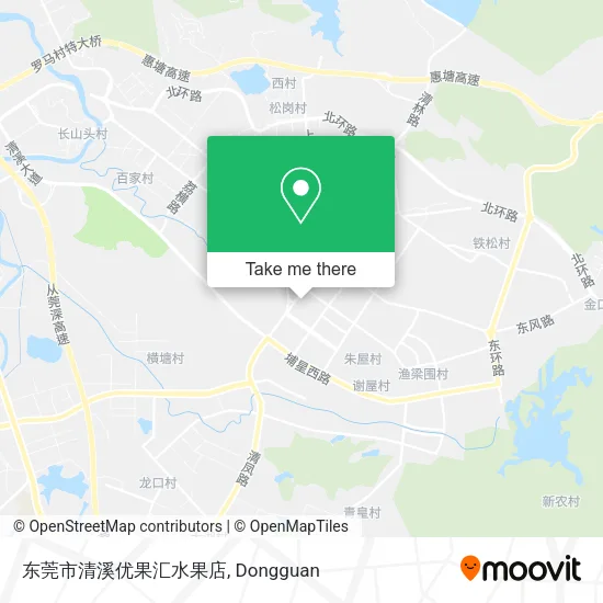 东莞市清溪优果汇水果店 map