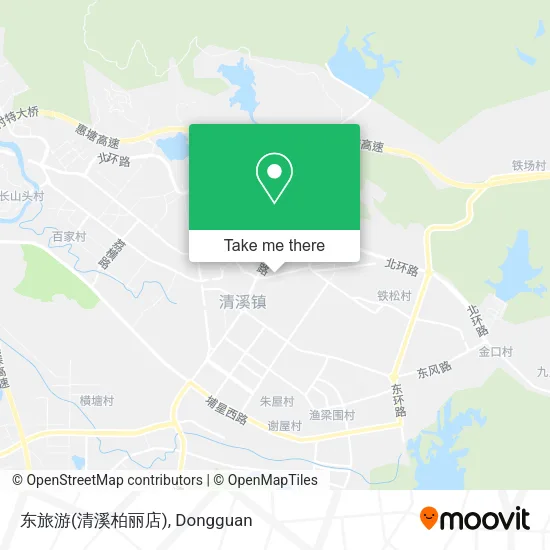 东旅游(清溪柏丽店) map