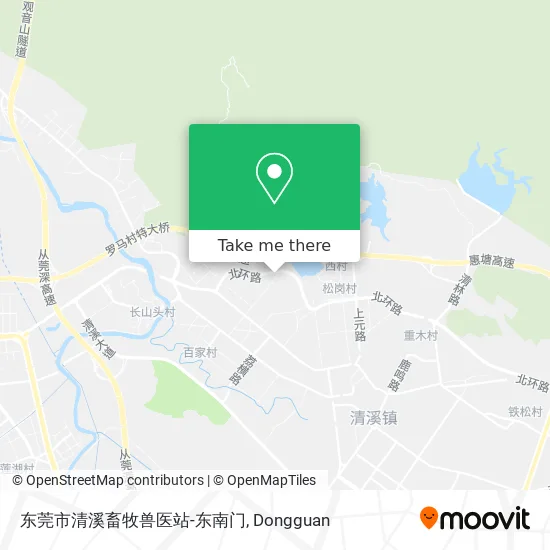 东莞市清溪畜牧兽医站-东南门 map