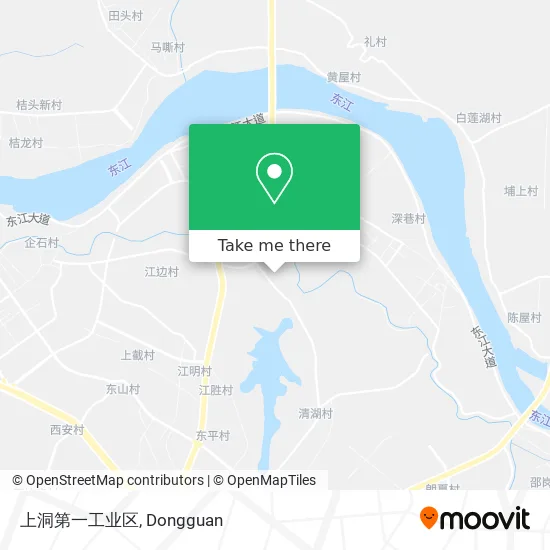 上洞第一工业区 map