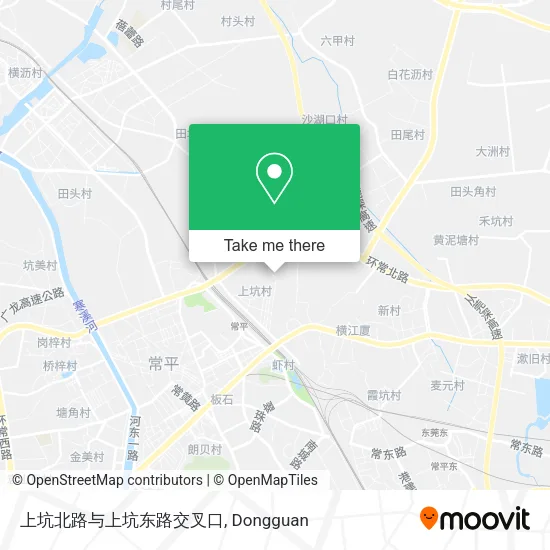 上坑北路与上坑东路交叉口 map