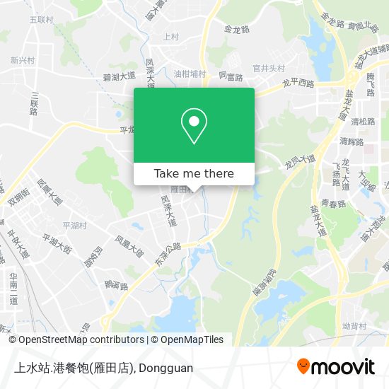 上水站.港餐饱(雁田店) map