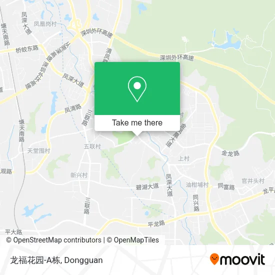 龙福花园-A栋 map