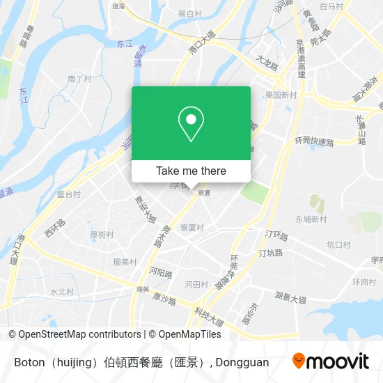 Boton（huijing）伯頓西餐廳（匯景） map