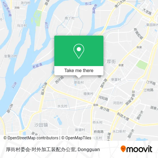 厚街村委会-对外加工装配办公室 map
