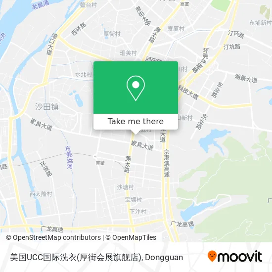 美国UCC国际洗衣(厚街会展旗舰店) map