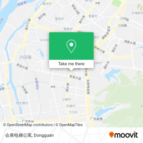 会展电梯公寓 map