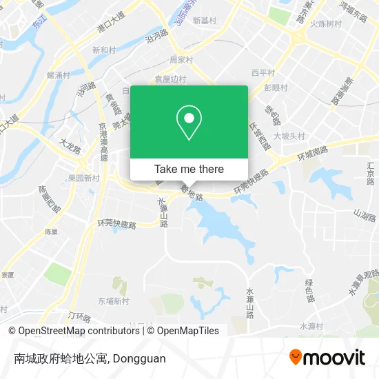 南城政府蛤地公寓 map