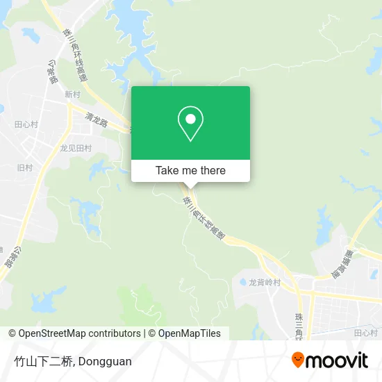 竹山下二桥 map