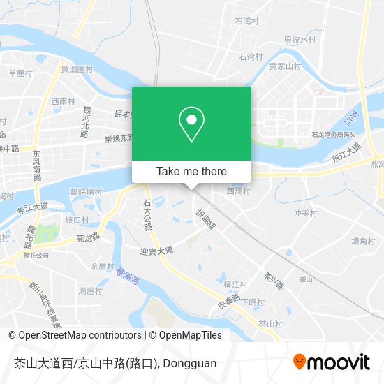 茶山大道西/京山中路(路口) map
