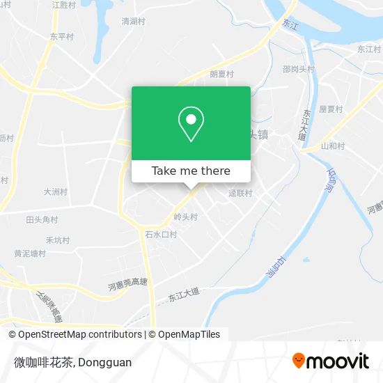 微咖啡花茶 map