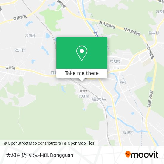 天和百货-女洗手间 map