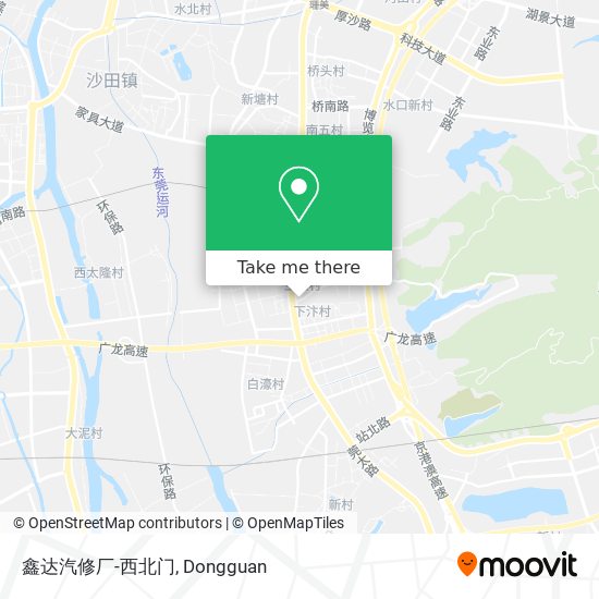鑫达汽修厂-西北门 map