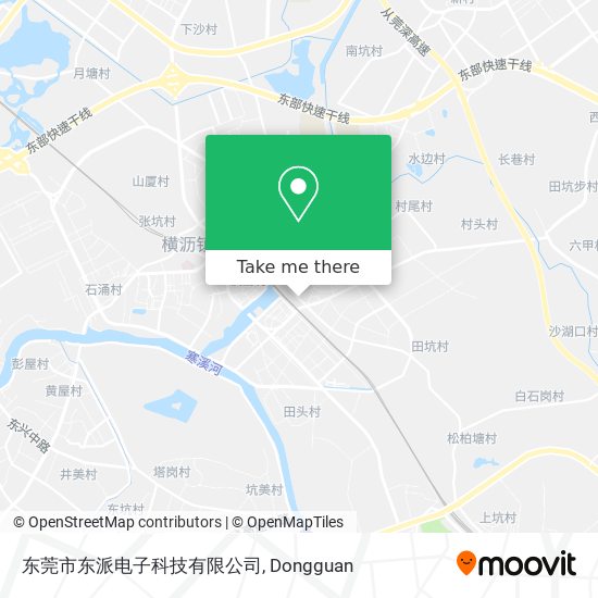 东莞市东派电子科技有限公司 map