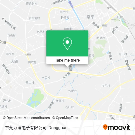 东莞万迪电子有限公司 map