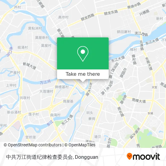 中共万江街道纪律检查委员会 map