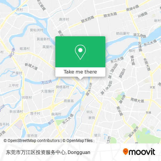 东莞市万江区投资服务中心 map