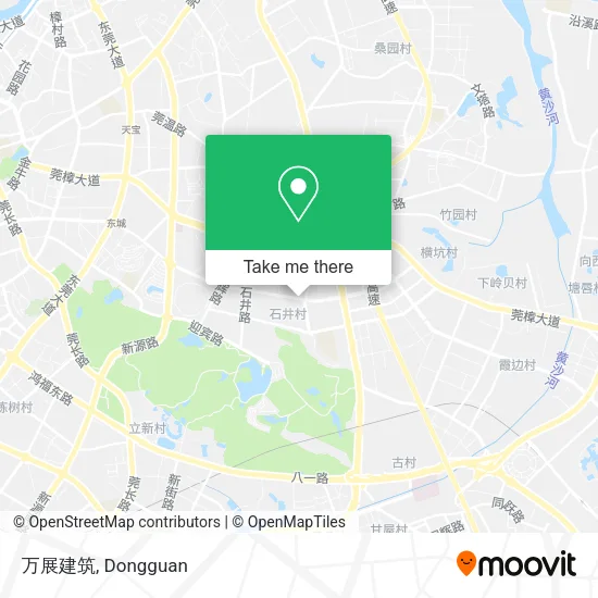 万展建筑 map