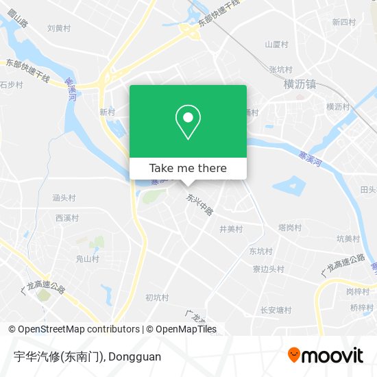 宇华汽修(东南门) map