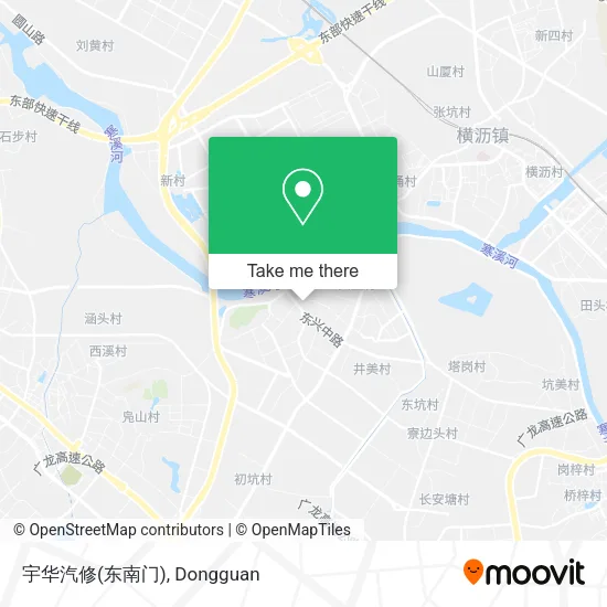 宇华汽修(东南门) map