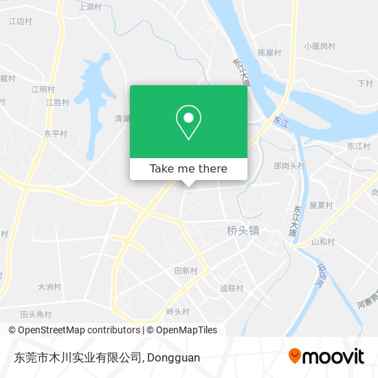 东莞市木川实业有限公司 map
