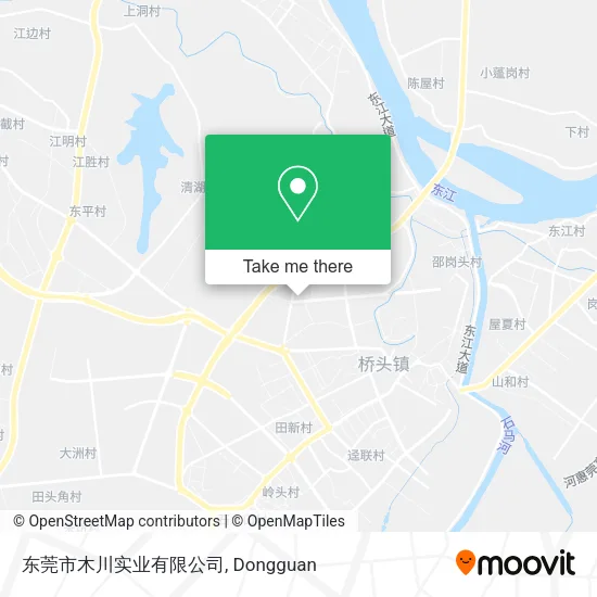 东莞市木川实业有限公司 map