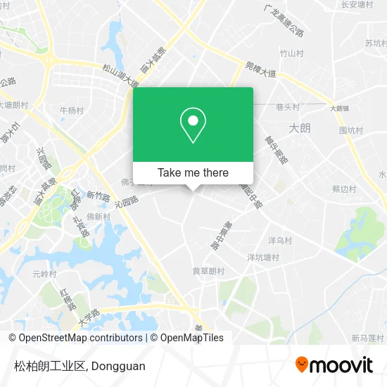 松柏朗工业区 map