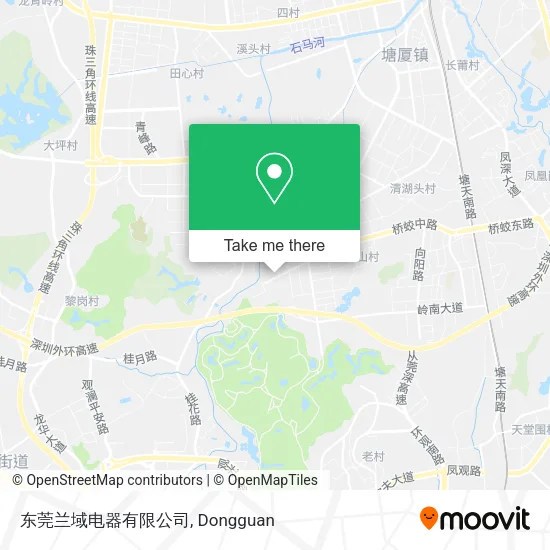 东莞兰域电器有限公司 map