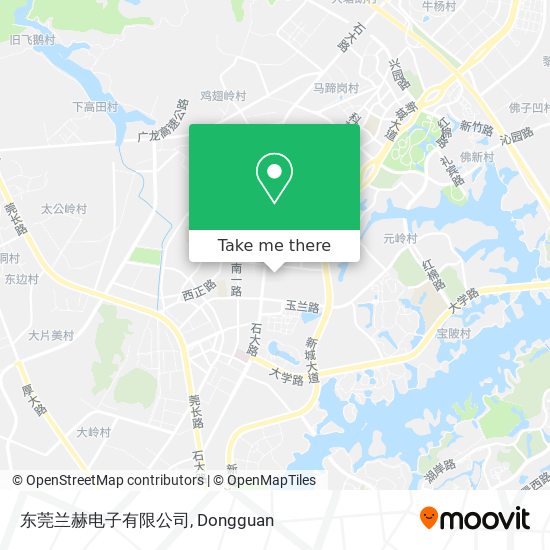 东莞兰赫电子有限公司 map