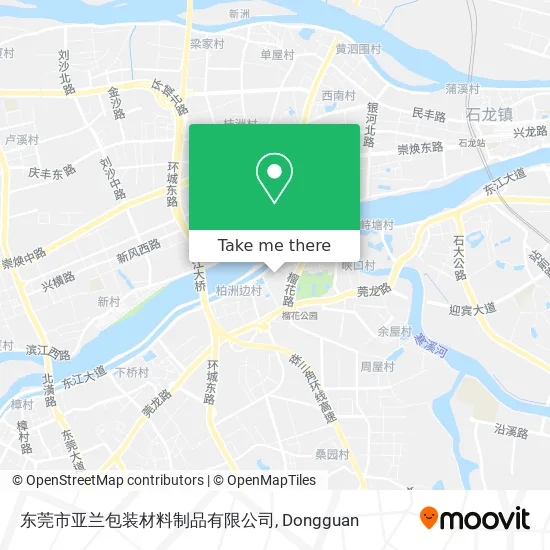东莞市亚兰包装材料制品有限公司 map