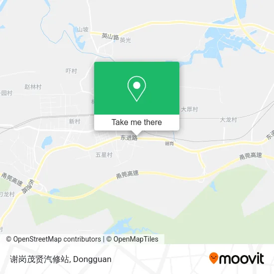 谢岗茂贤汽修站 map