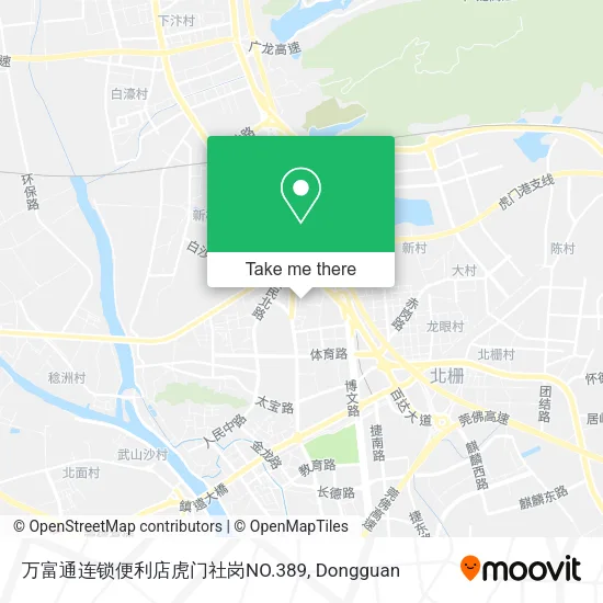 万富通连锁便利店虎门社岗NO.389 map