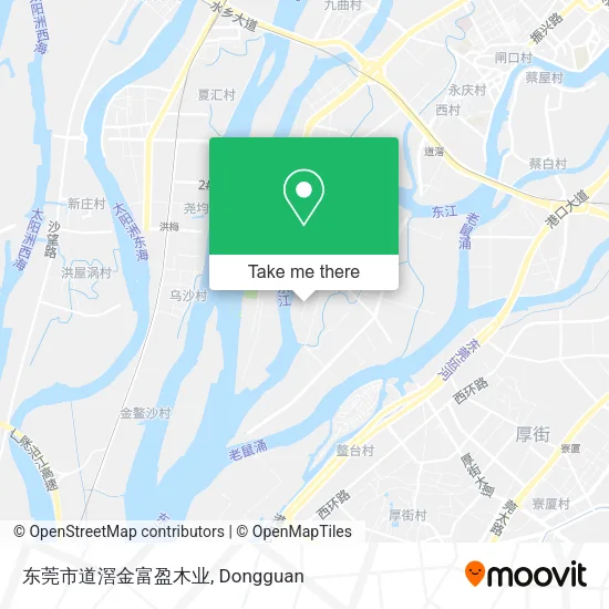 东莞市道滘金富盈木业 map