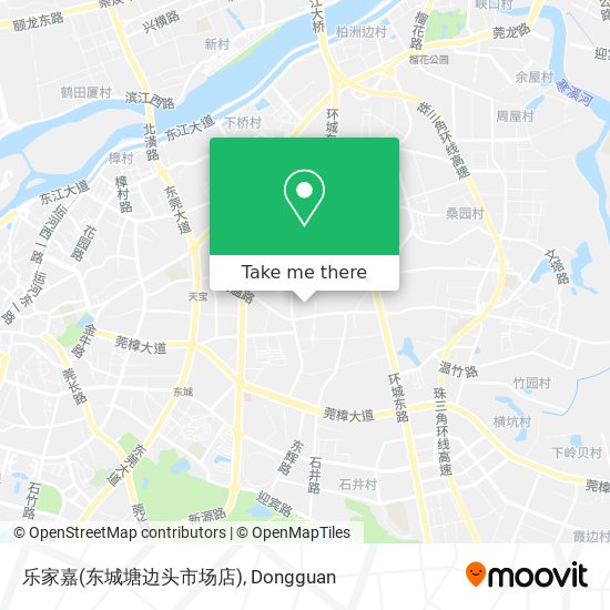 乐家嘉(东城塘边头市场店) map