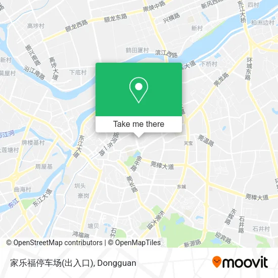 家乐福停车场(出入口) map